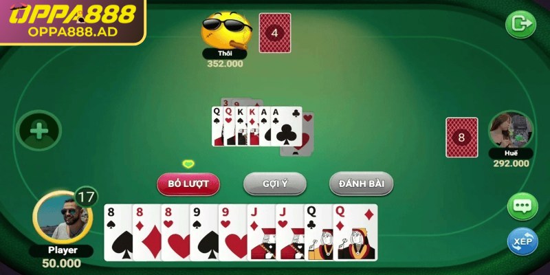 Tiến lên miền Nam Oppa888 – Phong cách chiến thuật đỉnh cao 2 Nắm được thứ tự đánh trong trò chơi giúp nâng cao tỷ lệ thắng